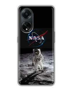 Чехол для OPPO A98 с картинкой «Астронавт на Луне» Чехол для OPPO A98 с картинкой «Астронавт на Луне»