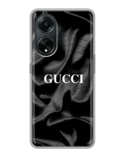 Чохол для OPPO A98 з картинкою «Gucci — шовкові хвилі»