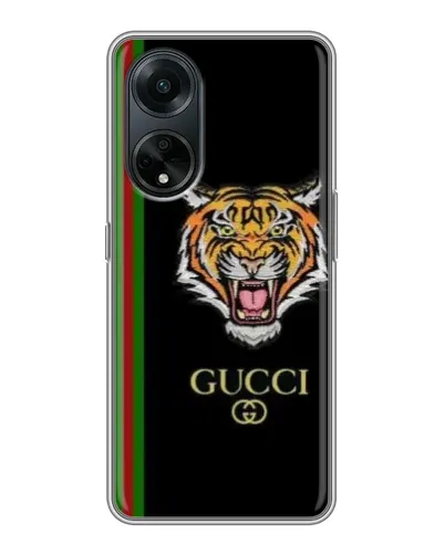 Чохол для OPPO A98 з картинкою «Тигр Gucci»
