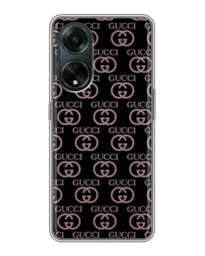 Чохол для OPPO A98 з картинкою «Класична монограма Gucci»