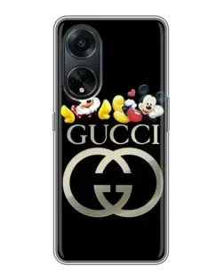 Чохол для OPPO A98 з картинкою «Gucci — герої Disney»