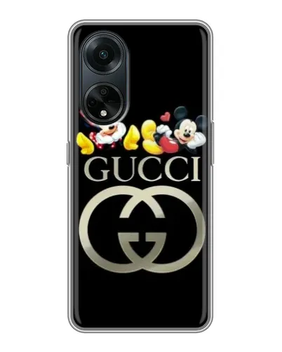 Чохол для OPPO A98 з картинкою «Gucci — герої Disney»