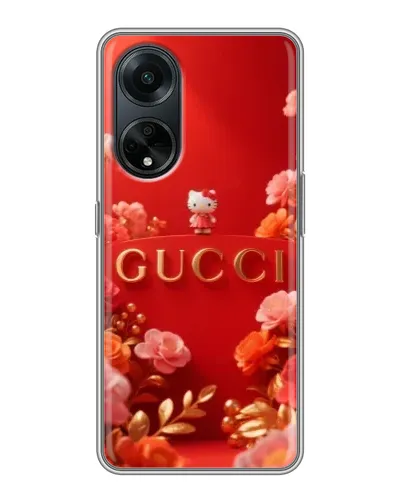 Чохол для OPPO A98 з картинкою «Gucci — золотий сад»