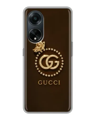 Чохол для OPPO A98 з картинкою «Gucci — золотий метелик»