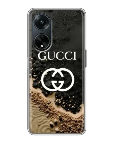 Чохол для OPPO A98 з картинкою «Gucci — піщані дюни»