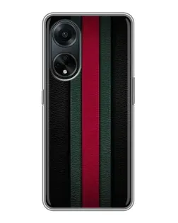 Чохол для OPPO A98 з картинкою «Gucci — неонова лінія»