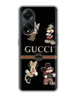Чохол для OPPO A98 з картинкою «Gucci — герої Disney та монограма» Чохол для OPPO A98 з картинкою «Gucci — герої Disney та монограма»