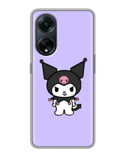 Чохол для OPPO A98 з картинкою «Kuromi — ніжний фіолетовий» Чохол для OPPO A98 з картинкою «Kuromi — ніжний фіолетовий»