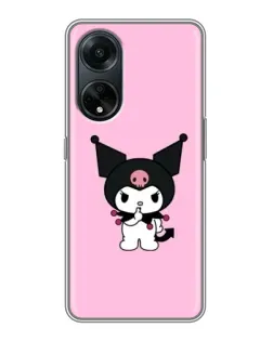 Чохол для OPPO A98 з картинкою «Kuromi — рожева ніжність»