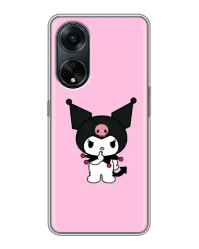 Чохол для OPPO A98 з картинкою «Kuromi — рожева ніжність» Чохол для OPPO A98 з картинкою «Kuromi — рожева ніжність»