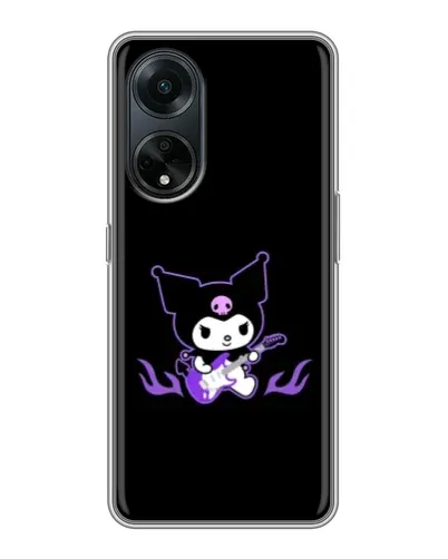 Чохол для OPPO A98 з картинкою «Електрична Kuromi» Чохол для OPPO A98 з картинкою «Електрична Kuromi»