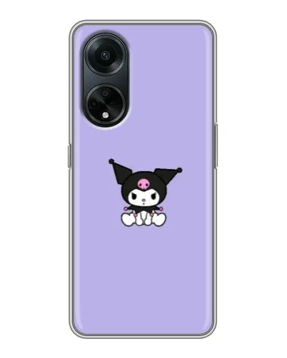 Чохол для OPPO A98 з картинкою «Kuromi — фіолетовий мінімалізм» Чохол для OPPO A98 з картинкою «Kuromi — фіолетовий мінімалізм»