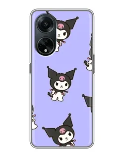 Чохол для OPPO A98 з картинкою «Паттерн з Kuromi»