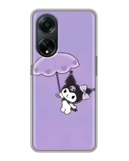 Чохол для OPPO A98 з картинкою «Kuromi з парасолькою»