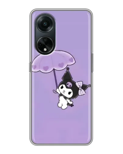 Чохол для OPPO A98 з картинкою «Kuromi з парасолькою» Чохол для OPPO A98 з картинкою «Kuromi з парасолькою»
