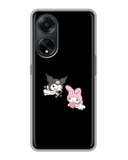 Чохол для OPPO A98 з картинкою «My Melody та Kuromi»