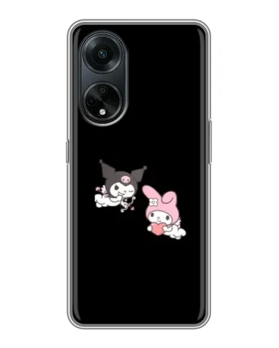 Чохол для OPPO A98 з картинкою «My Melody та Kuromi» Чохол для OPPO A98 з картинкою «My Melody та Kuromi»
