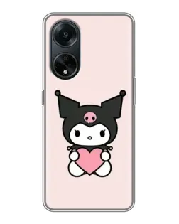 Чохол для OPPO A98 з картинкою «Kuromi та серце»