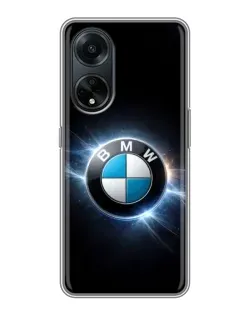 Чехол для OPPO A98 с картинкой «BMW — неоновое сияние» Чехол для OPPO A98 с картинкой «BMW — неоновое сияние»