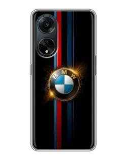 Чехол для OPPO A98 с картинкой «BMW M-Power неон»