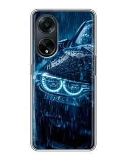 Чехол для OPPO A98 с картинкой «BMW под дождем» Чехол для OPPO A98 с картинкой «BMW под дождем»