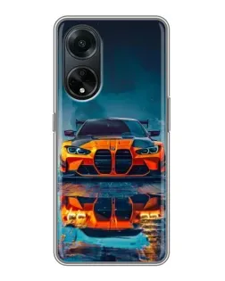 Чехол для OPPO A98 с картинкой «BMW — золотая эмблема» Чехол для OPPO A98 с картинкой «BMW — золотая эмблема»