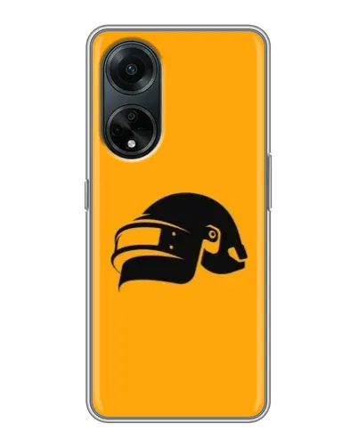 Чехол для OPPO A98 с картинкой «PUBG — золотой шлем» Чехол для OPPO A98 с картинкой «PUBG — золотой шлем»