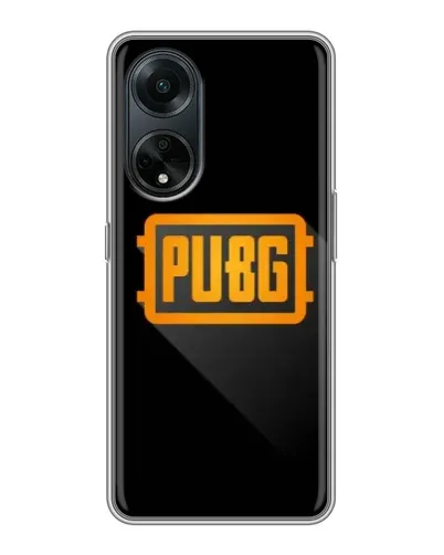 Чехол для OPPO A98 с картинкой «PUBG — рамка лого» Чехол для OPPO A98 с картинкой «PUBG — рамка лого»