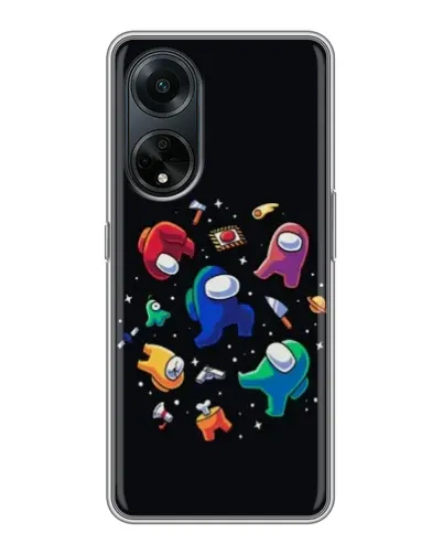 Чохол для OPPO A98 з картинкою «Among Us космос»