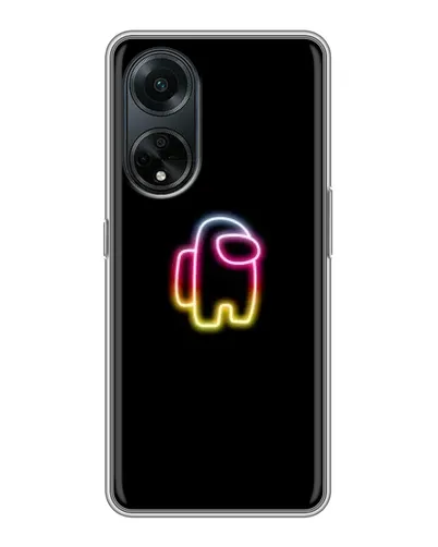 Чохол для OPPO A98 з картинкою «Among Us градієнт»