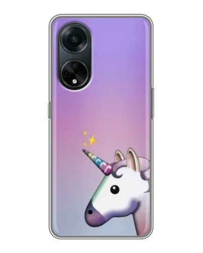 Чехол для OPPO A98 с картинкой «Единорог градиент» Чехол для OPPO A98 с картинкой «Единорог градиент»