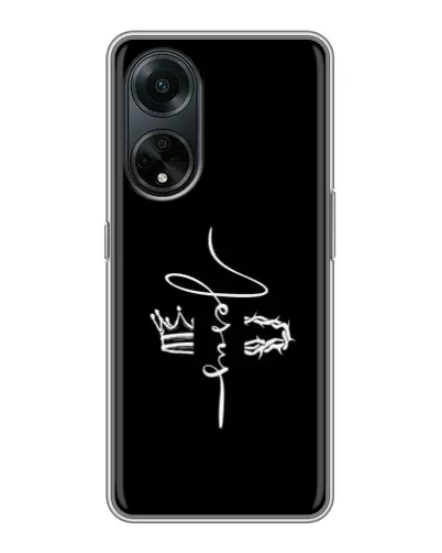 Чохол для OPPO A98 з картинкою «Король Слави Jesus»