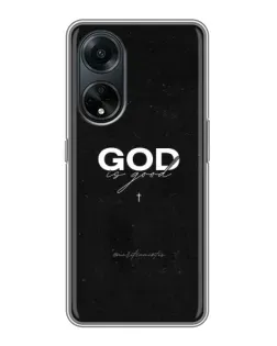 Чохол для OPPO A98 з картинкою «GOD — Бог над усім»