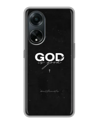 Чохол для OPPO A98 з картинкою «GOD — Бог над усім»