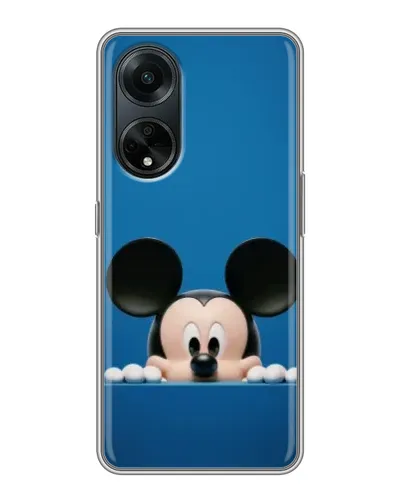 Чехол для OPPO A98 с картинкой «Микки выглядывает» Чехол для OPPO A98 с картинкой «Микки выглядывает»