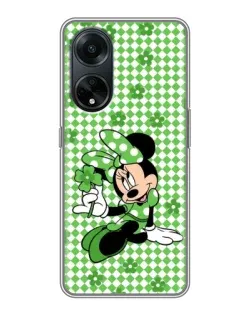 Чехол для OPPO A98 с картинкой «Mickey в клетку»