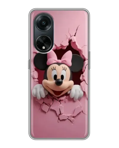 Чехол для OPPO A98 с картинкой «Минни сквозь стену» Чехол для OPPO A98 с картинкой «Минни сквозь стену»