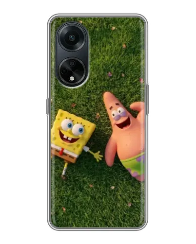 Чехол для OPPO A98 с картинкой «Друзья на лужайке» Чехол для OPPO A98 с картинкой «Друзья на лужайке»