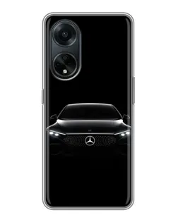 Чехол для OPPO A98 с картинкой «Mercedes Vision — концепт»