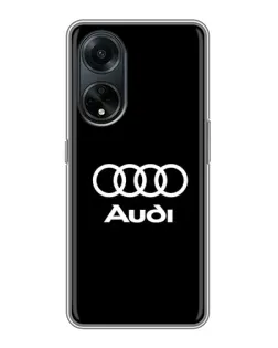 Чехол для OPPO A98 с картинкой «Классическое лого Audi» Чехол для OPPO A98 с картинкой «Классическое лого Audi»