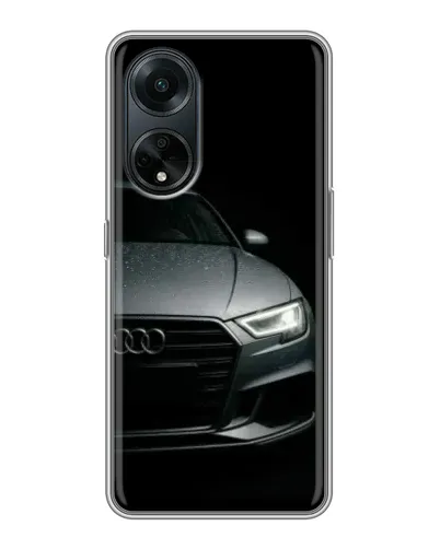 Чехол для OPPO A98 с картинкой «Audi — детализация кузова»