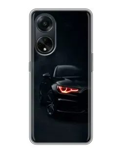 Чехол для OPPO A98 с картинкой «Audi — хищный взгляд»