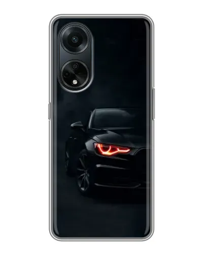 Чехол для OPPO A98 с картинкой «Audi — хищный взгляд»