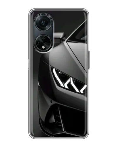 Чехол для OPPO A98 с картинкой «Lamborghini фары детализация» Чехол для OPPO A98 с картинкой «Lamborghini фары детализация»