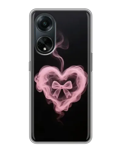 Чохол для OPPO A98 з картинкою «Димчасте серце»