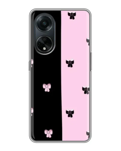 Чохол для OPPO A98 з картинкою «Контрастні банти»