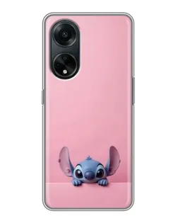 Чехол для OPPO A98 с картинкой «Stitch выглядывает» Чехол для OPPO A98 с картинкой «Stitch выглядывает»