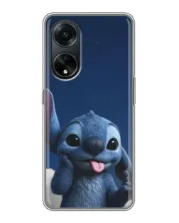 Чехол для OPPO A98 с картинкой «Стич в облаках» Чехол для OPPO A98 с картинкой «Стич в облаках»