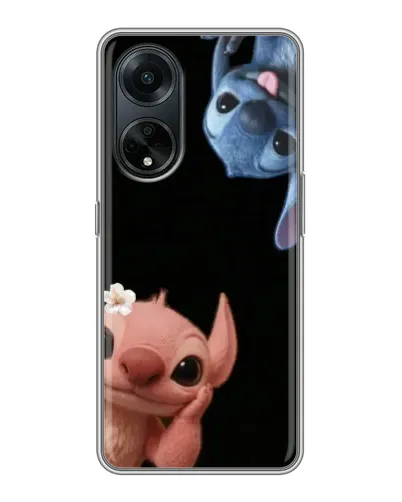 Чехол для OPPO A98 с картинкой «Фиолетовый туман роз»