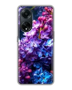 Чехол для OPPO A98 с картинкой «Сиреневый цвет»